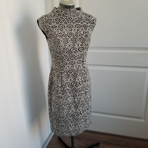 Gorgeous Nine West black and white dress, size 4